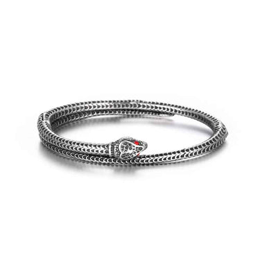 Bracelet Serpent Gothique